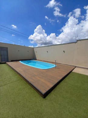 Barraca Charmosa com piscina, refúgio relaxantante
